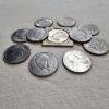 Image 1 : Collection of 11 United States Eisenhower "Ike" Dollar Coins FV: $11.00