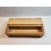 Image 2 : Nice Wooden Storage Box - Great for Coins! Approx. 12inx3in