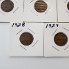 Image 4 : Lot of 11 Assorted U.S. Cents: (10) Wheat Cents & (1) 2025 Cent