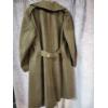 Image 2 : United States Military Wool Trench Coat Military Size 38S 