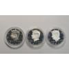 Image 1 : United States 2005-S, 2010-S, 2011-S 90% Silver Kennedy Half Proof Dollars - Face Value: $1.50
