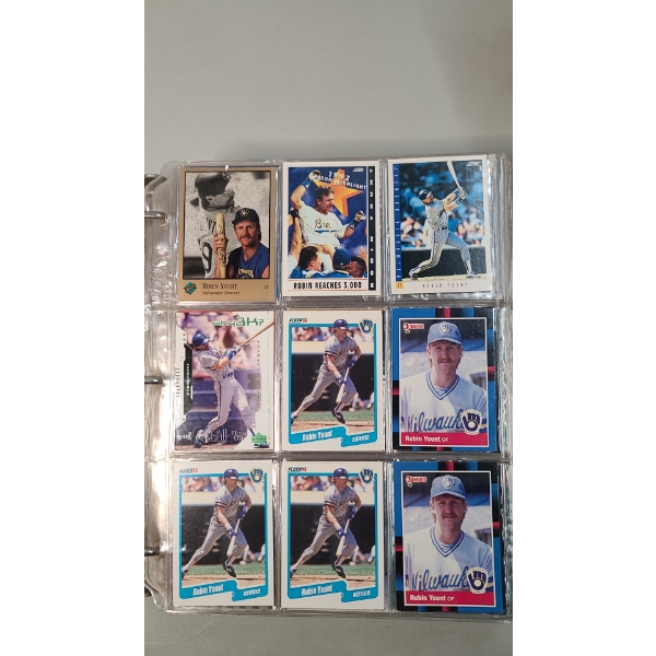 Baseball Card Album Full Of Assorted 1980's & 1990's Baseball/Other Sports Cards