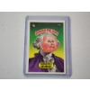 Image 1 : 1985 Topps Garbage Pail Kids Gorgeous George Card #73a - Mint Condition In Protective Holder