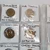 Image 3 : Two Binder Pages of Assorted Tokens/Medals: Gaming, Wooden Nickels, Commemoratives, & More! 