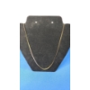 Image 1 : 14K Gold Herringbone Style Necklace - Weight: 4.3g