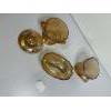 Image 2 : Vintage Jeanette Glassware - Set of 3 - Dish - Tea Cup - Canister with Lid