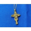 Image 11 : Stunning Camrose & Cross Jacqueline Kennedy Pearl Necklace and Gold-Tone Cross Necklace