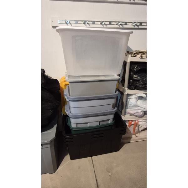 PICKUP IN NORTHFIELD - Group Of Empty Large Totes As Shown - See Pics