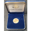 1999 $10 1/4 Oz Gold Eagle Coin In Original Box