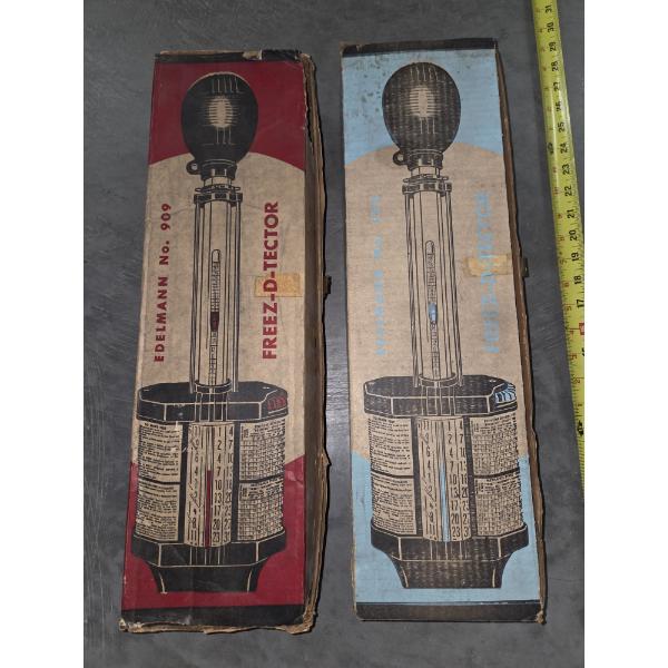 Neat Vintage Edelmann Freeze Detectors 