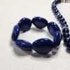 Image 2 : Deep Blue Chunky Bracelet and Necklace