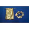 Image 1 : Beautiful 14K Gold Charm Bracelet Loaded With Matching Charms - Total Weight 74.1 Grams!