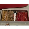 Image 15 : *Pick Up At Mantua Home-No Shipping Available*  - Red Tote Full of Christmas Items - Decorations