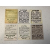 Image 2 : 6 Vintage Throwback Leaf & Goudey Baseball Cards - Great Reproduction Cards - Very Collectible