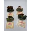 Image 1 : Budweiser Frog & Lizard Figurines 