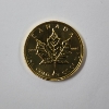 Image 1 : .9999 Fine Gold 1/4 Oz Maple Leaf Round ~ $10 Gold Coin from 1982