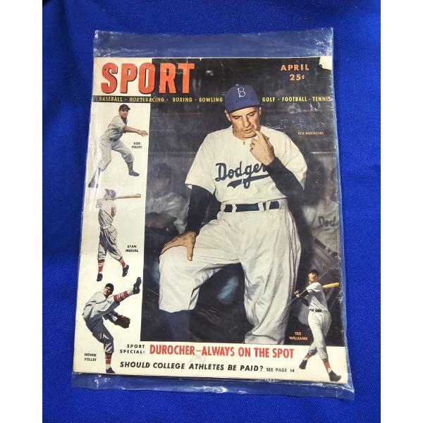 April 1947 Sport Magazine LEO DUROCHER Edition - Great Condition!