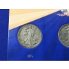 Image 3 : Walking Liberty Half Dollars - "Three Decades" Complete Set: 1920, 1936, 1943 - Gorgeous Set!