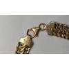 Image 3 : 14K Yellow Gold Curb Mesh 7" Bracelet - Weight: 6.9g