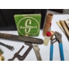 Image 8 : Lot of Assorted Tools, Parts, Sandpaper, Toolbox, and Small Storage Bin
