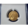 Image 2 : 1911 $5 Indian Head Gold Half Eagle Graded AU 58 by NGC AGW: 0.242oz