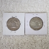Image 4 : Two United States 1960 Franklin 90% Silver Half Dollars
