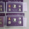 Image 6 : Six Assorted United States Mint Proof Sets: 1983, 1984, 1987, 1986, 1989, 1988