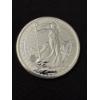 Image 1 : 2022 Britannia One Troy Ounce .999 Fine Silver Coin - Mint Condition