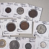 Image 3 : Large Lot of over 40 Assorted World Coins: Haiti, Great Britain, Greece, Germany