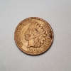 Image 1 : 1909 Indian Head Cent Final Year Issue One Cent United States Coin