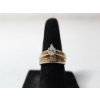 Image 1 : Incredible Wedding Ring Set: Two 14K Yellow Gold Rings With Diamonds - Total Weight: 7.0g