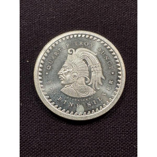 1/4 Oz .999 Pure Fine Silver Troy Ounce Coin - Outstanding Coin - Mint Condition