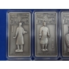 Image 5 : RARE SET!! *Shanghai Mint* 2022 Terracotta Warriors Silver Bar Set - 640g .999 Silver - NGC GEM UNC.