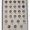 Image 6 : 1916-1945 Littleton Custom Coin 90% Silver Mercury Dime Collection Book- FV: $7.40