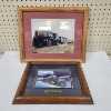 Image 2 : Two Nice Framed Railroad Photographs Including 1941 Union Pacific (4-8-8-4) "Big Boy" ~ TRAINS!