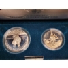Image 2 : U.S. Mint 1992 Columbus Quincentenary Two Coin Proof Set Ft. Silver Dollar & Commemorative Half