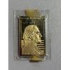 Image 3 : 1982 George Washington 250th birth anniversary 22kt gold foil replica commemorative stamp - 1732-19
