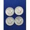 Image 1 : x4 Assorted Years United States Standing Liberty 90% Silver Quarters FV: $1.00