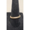 Image 1 : 14K Yellow Gold Wedding Band Featuring Milgrain Edging - Size 7.5" - Weight: 2.9g