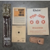 Image 1 : Vintage Gun Cleaning Kit, Targets & Leather Knife Pouch