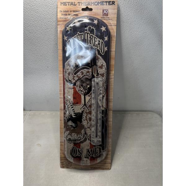 17" Don't Tread On Me Metal Thermometer - Brand New In The Package