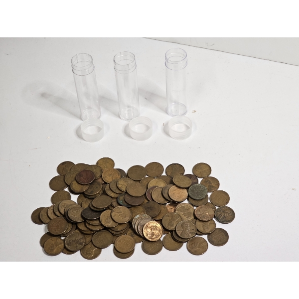 Collection of Lincoln Wheat Cents - AFV: $1.14 (estimated by weight)