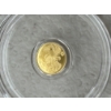 Image 1 : Fractional Mexican Gold tribute Round - .999 Pure Gold - Mexico - Mintage: 10,000 - Encapsulated