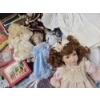 Image 8 : Large Great Condition Doll Collection, New Doll Clothes, Colored Pencils, Box With Keys, Books & Mor