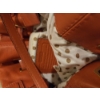 Image 4 : Beautiful Large Orange Authentic Coach Bag