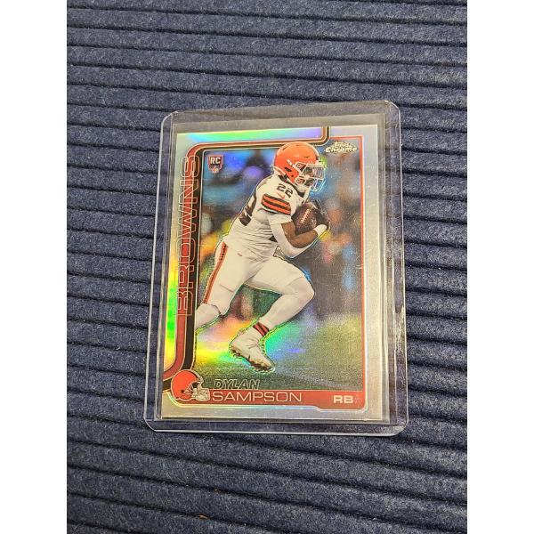 Rookie Card - Dylan Sampson - Cleveland Browns - Topps Chrome - 2025 Topps in Protective Sleeve