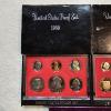 Image 2 : Five Official United States Mint Proof Sets spanning the years 1980, 1982, 1984, 1985, and 1986