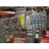 Image 2 : 50 Quart Tote With Lid, 18'' Husky Tool Bag, New Hardware, Plumbing & Electrical Items