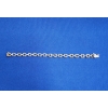 Image 2 : Sterling Silver Bracelet Weighing 13.5 Grams ~ Measures 8 Inches Long