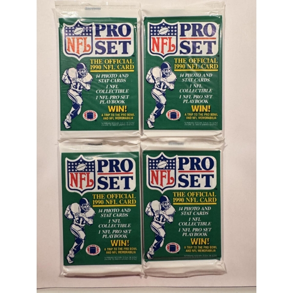 1990 Pro Set Football Factory Sealed Wax - Mint Condition- Emmitt Smith Rookie?
